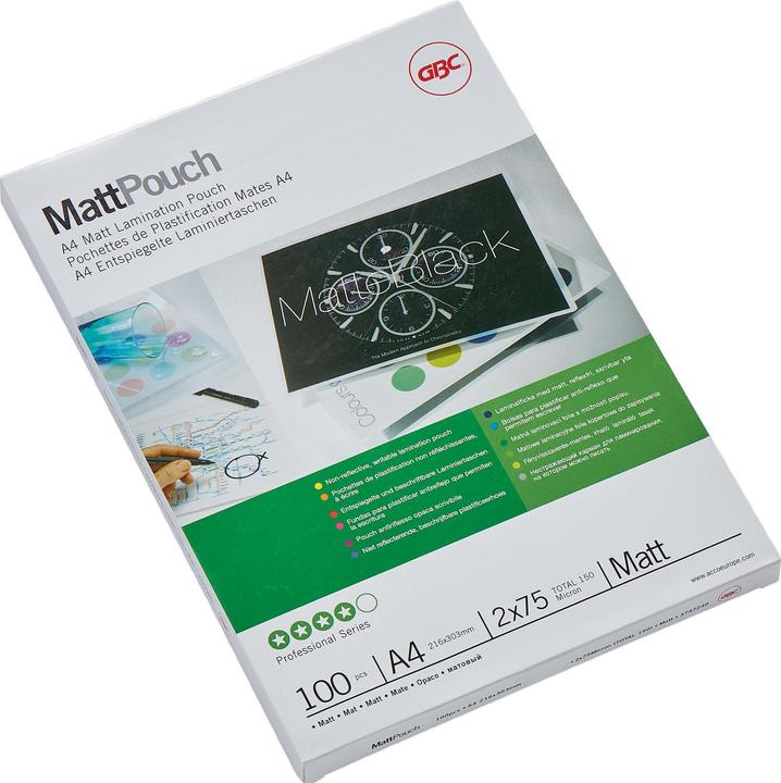 Actual product image GBC Laminating foil (A4, 100 Piece, 75 µm)