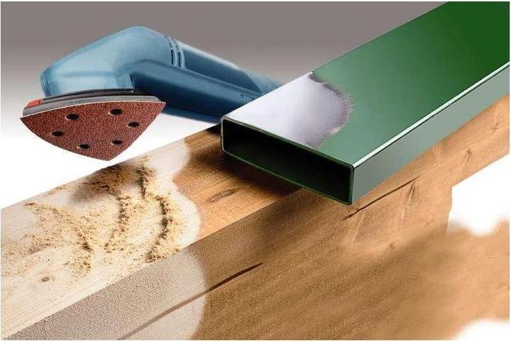 Actual product image kwb Grinding triangles (400)