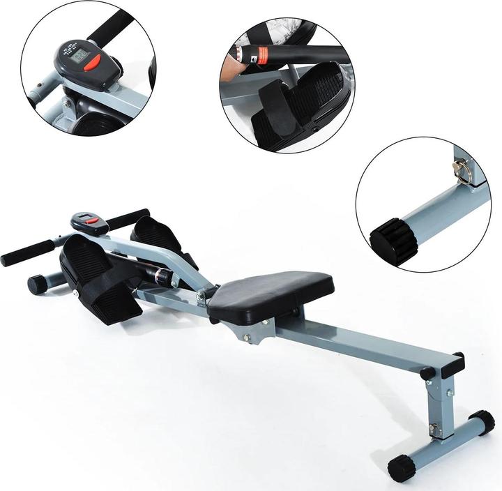 Produktbild Homcom Ruderzugmaschine mit LCD Display