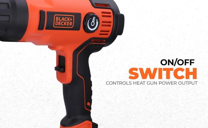 Produktbild Black & Decker 2000 W Heissluftgerät mit variabler Temperatureinstellung