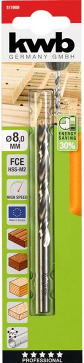 Actual product image kwb Hardwood drill bit (8 mm)
