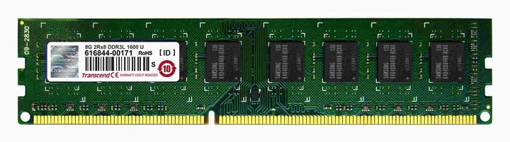 Produktbild Transcend Value RAM (1 x 8GB, 1600 MHz, DDR3L-RAM, DIMM)