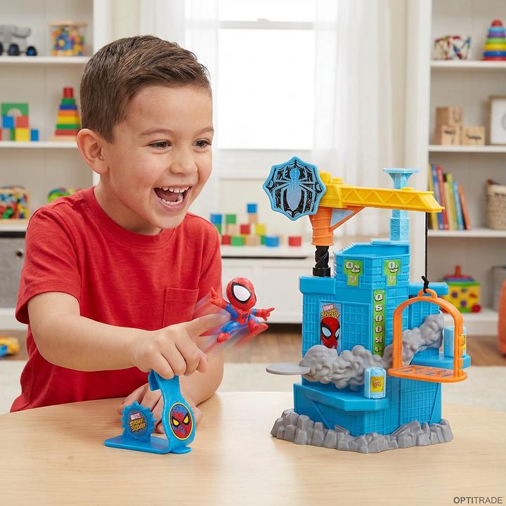 Produktbild Hasbro F70625X0 Spiderman STUNT SQUAD Mini Playset