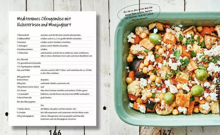 Immagine prodotto Der Ernährungskompass - Das Kochbuch (Tedesco, Petto Basso, 2019)