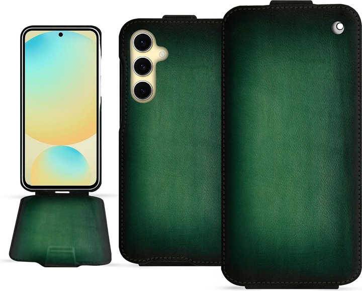 Actual product image Noreve Vertical leather shell (Samsung Galaxy S24 FE)