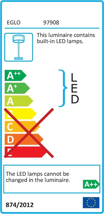 Label énergétique EGLO Fraioli-c (2300 lm)