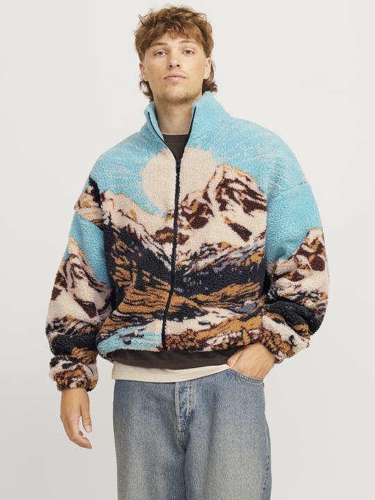 Produktbild Jack & Jones Einfarbig Fleece Sweatshirt Fleece Sweatshirt (S)
