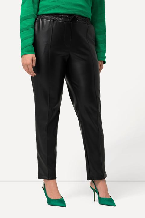 Actual product image Ulla Popken Faux Leather Pants (56)
