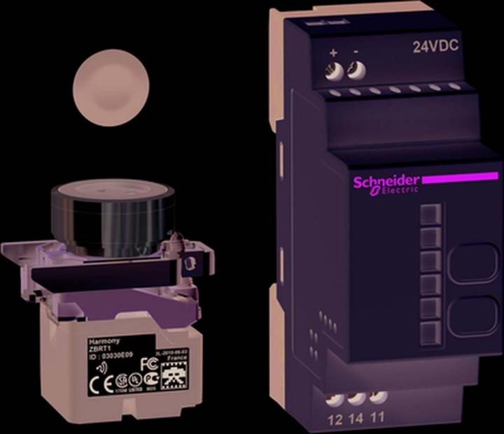 Produktbild Schneider Electric Empfänger nicht programm. XB4R24VDC