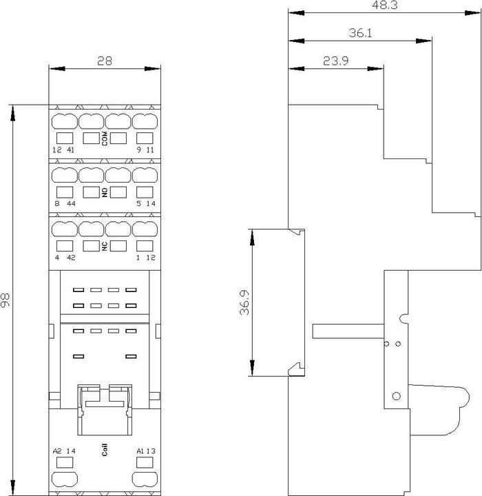 Produktbild Siemens Stecksockel (Relaissockel)