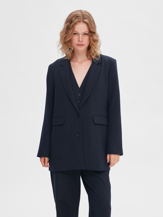 Produktbild Selected Femme Oversize Einreihiger Blazer (36)