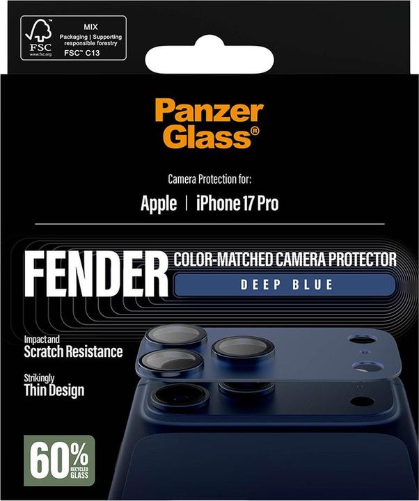 Produktbild PanzerGlass Fender (1 Stk., Apple iPhone 17 Pro)
