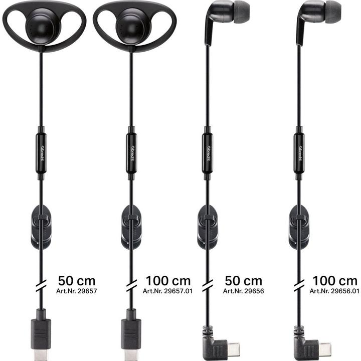 Produktbild Albrecht Tectalk biz In-Ear Headset 100cm
