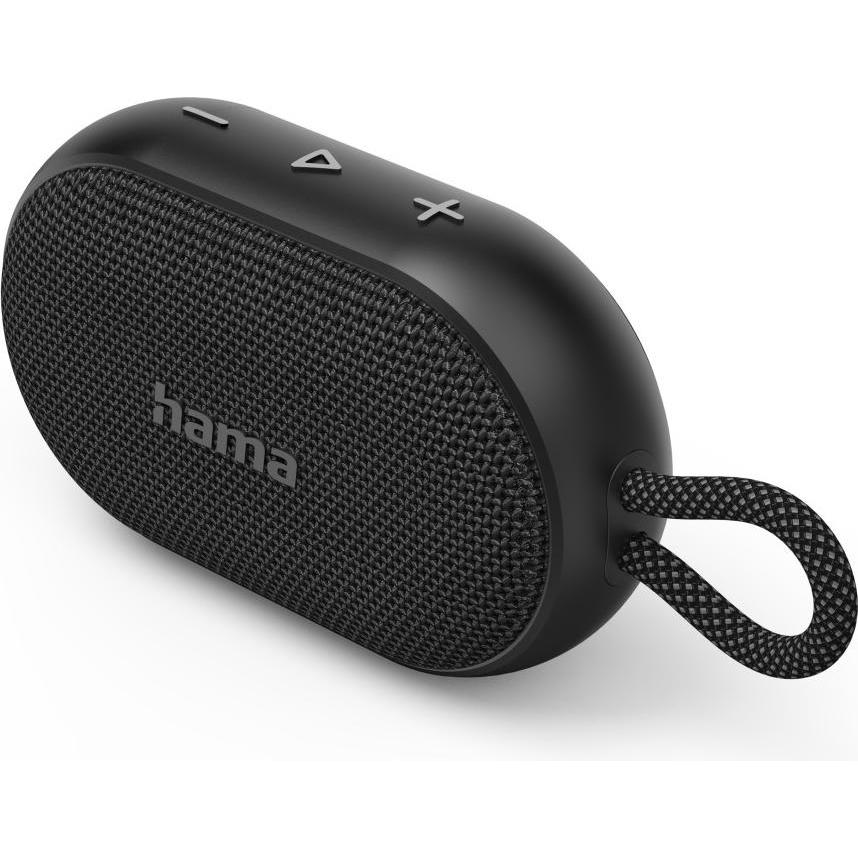 Hama Buddy 3.0 (12 h, Akkubetrieb), Bluetooth Lautsprecher, Schwarz