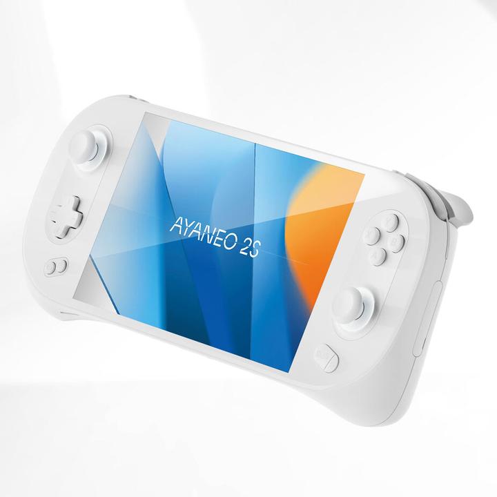 Actual product image Ayaneo 2S Handheld Konsole – 32 GB LPDDR5X, 2 TB SSD, Sky White