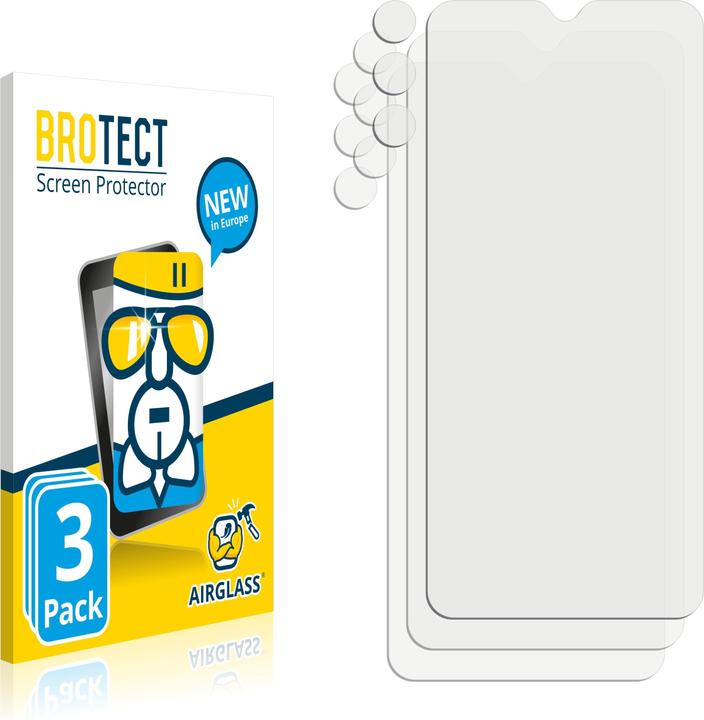 Actual product image BROTECT AirGlass Glass (3 pcs., Samsung Galaxy A23 5G)