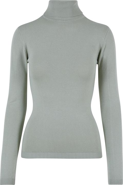 Image du produit Urban Classics Ladies Knitted Turtleneck Sweater (5XL)
