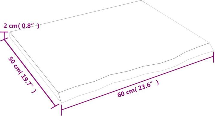 Immagine prodotto VidaXL Smeraldo (60 x 50 x 2 cm)