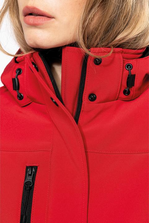 Actual product image Kariban Women's lined softshell hoodie jacket (XL)