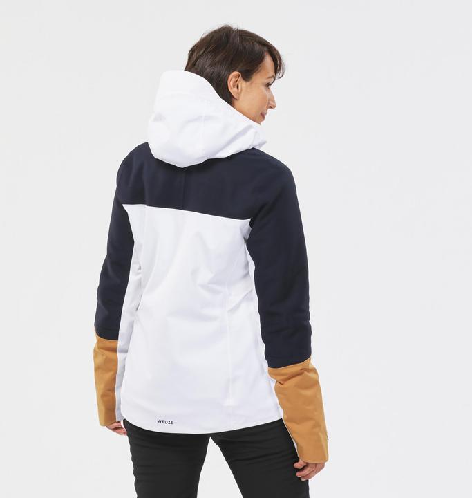 Immagine prodotto Wedze Giacca da sci donna 500 sport - bianco/navy/marrone (S)