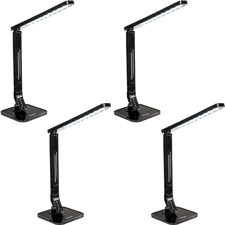 Produktbild tectake Schreibtischlampe, LED, dimmbar, klappbar, 14W