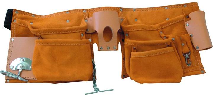 Produktbild 5343001 Werkzeuggürtel Leder 5-Taschen mit Riemen