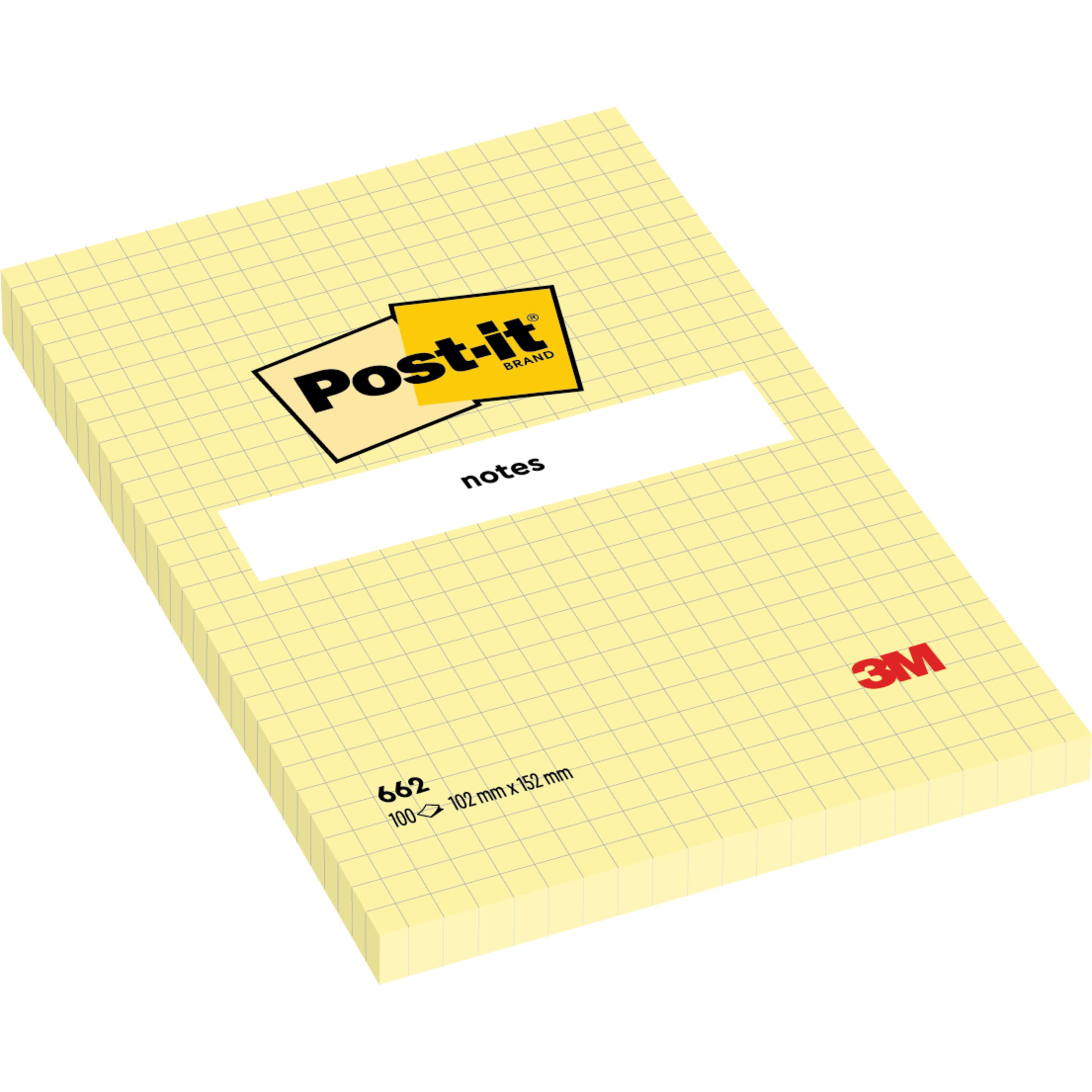 Post-it, Haftnotiz, Haftnotzien (102 x 152 mm)
