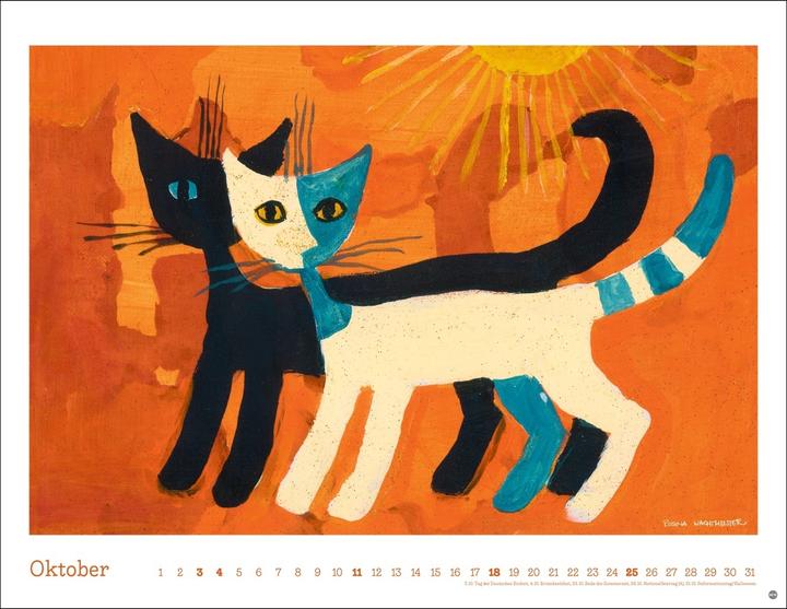 Produktbild Rosina Wachtmeister Posterkalender 2026 (44 x 34 cm)