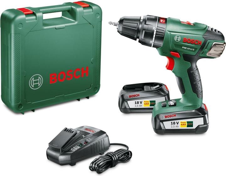 Produktbild Bosch Home & Garden Psb 18 Li-2 (Akkubetrieb)