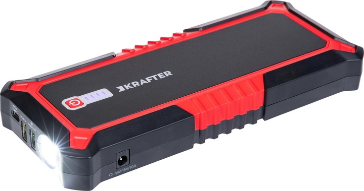 Produktbild Krafter Starterbatterie mit Ladefunktion 12 V, 500 A (500 A, 16000 mAh)