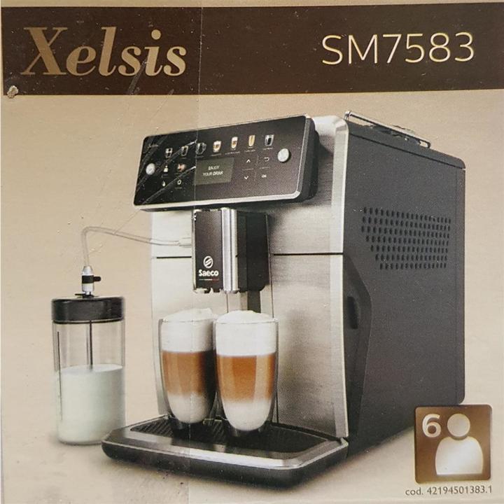 Immagine prodotto Philips Macchina da caffè Saeco Xelsis SM7583/00 completamente automatica, 12 specialità di caffè, display