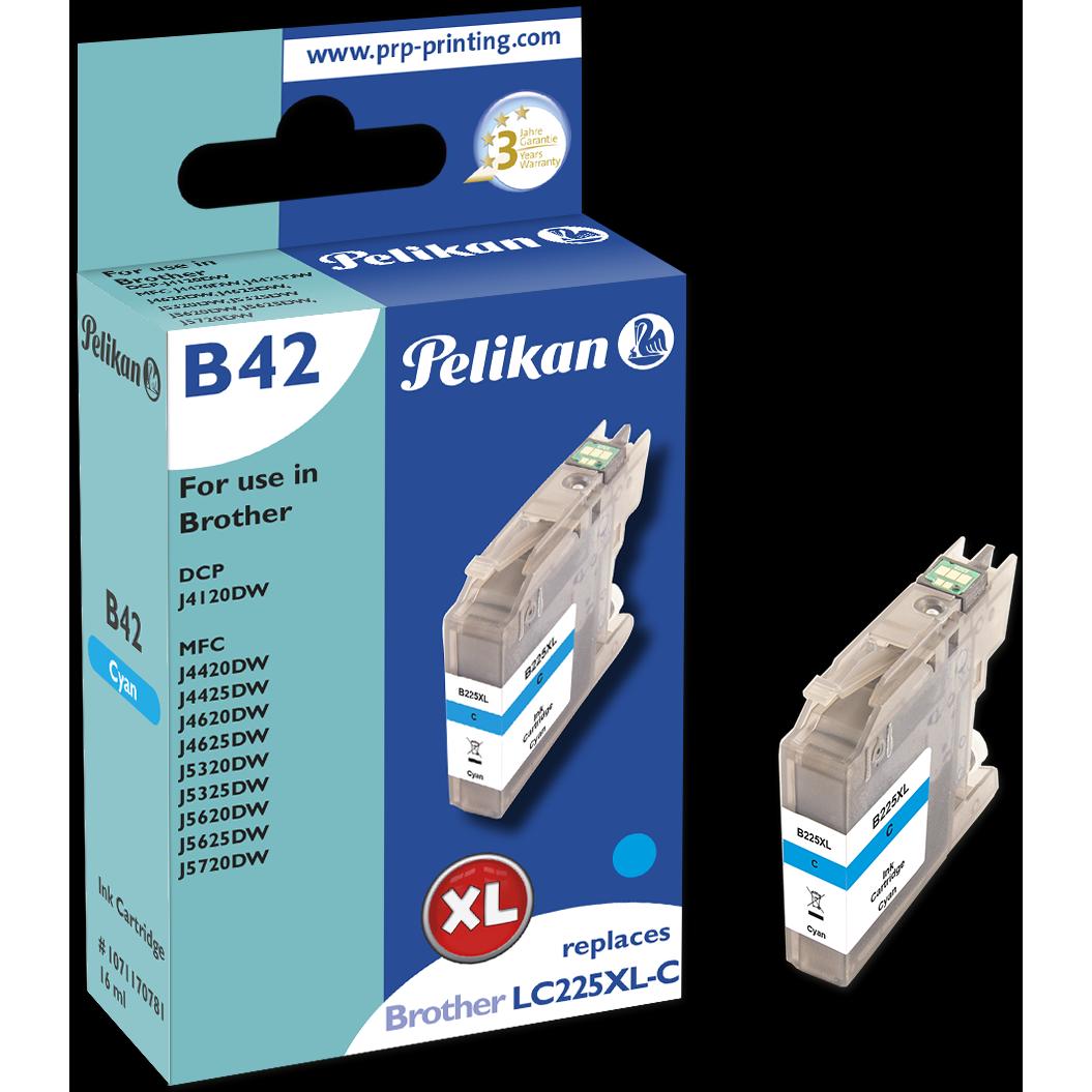 Thumbnail - Pelikan, Druckerpatrone, B42 LC-225XL cy kompatibel (C)