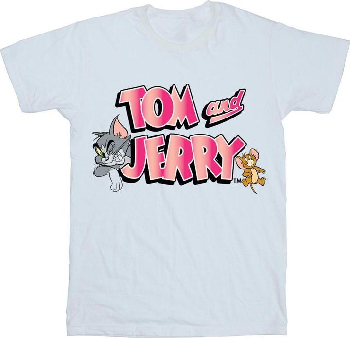 Immagine prodotto Tom & Jerry Gradient Logo Maglietta Ampia Donna (M)