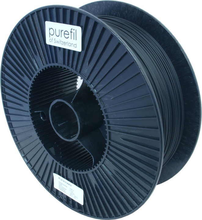 Produktbild Purefil Filament (PLA, 1.75 mm, 2500 g, Schwarz)