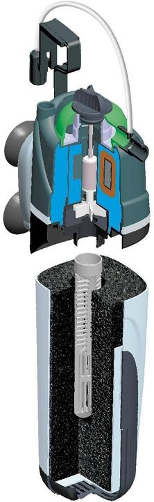 Actual product image Aquael 101786 Aquarium filter (60 l, Internal filters, Salt water)