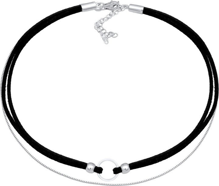 Produktbild Elli Choker (Kunstleder, 925er Sterling Silber, No Stein, 32 cm)