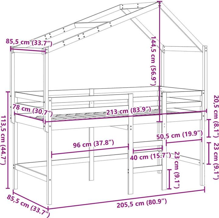 Image du produit VidaXL Tilo (80 x 200 cm)