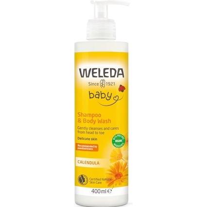 Weleda, Cura del corpo bebè, Baby Shampoo & Body Wash 400ml