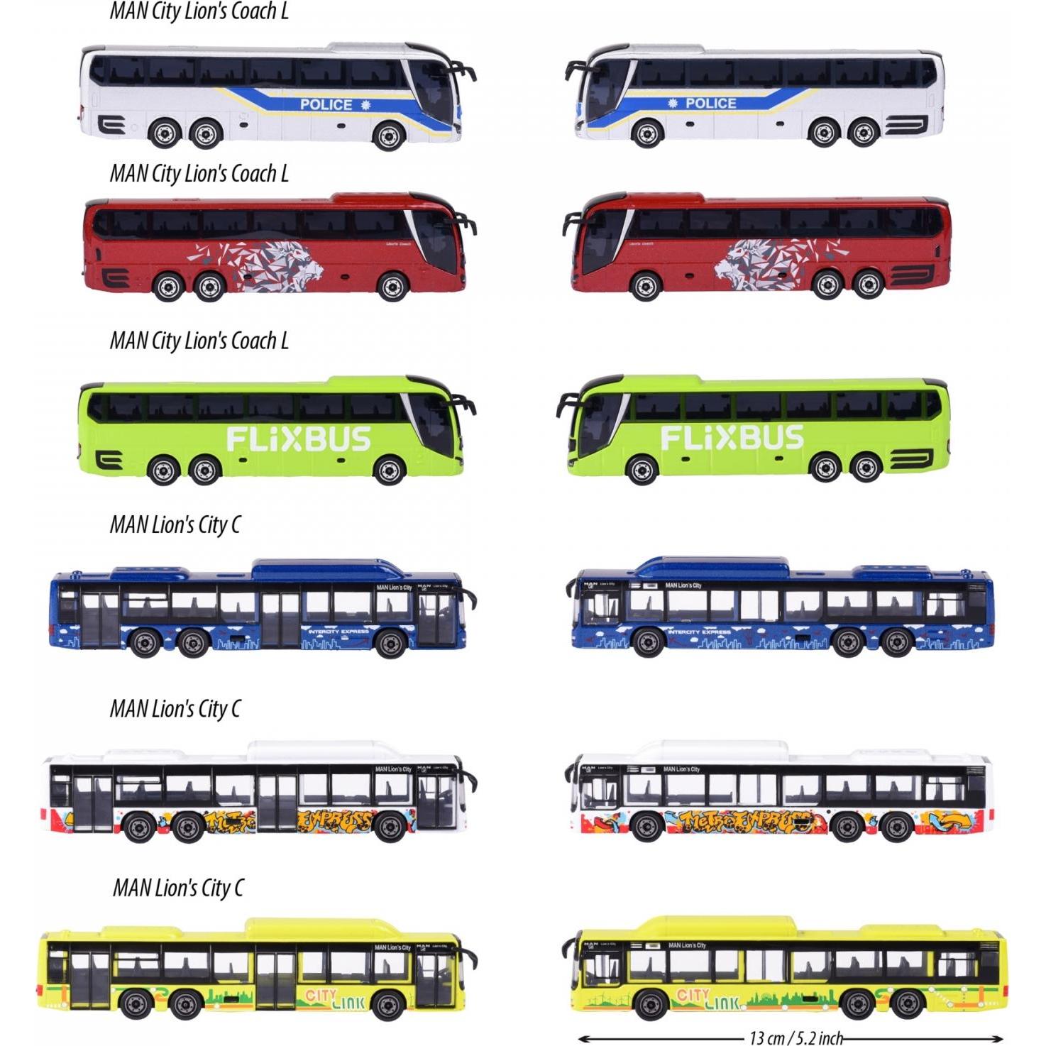 Thumbnail - Majorette Mann City Bus
