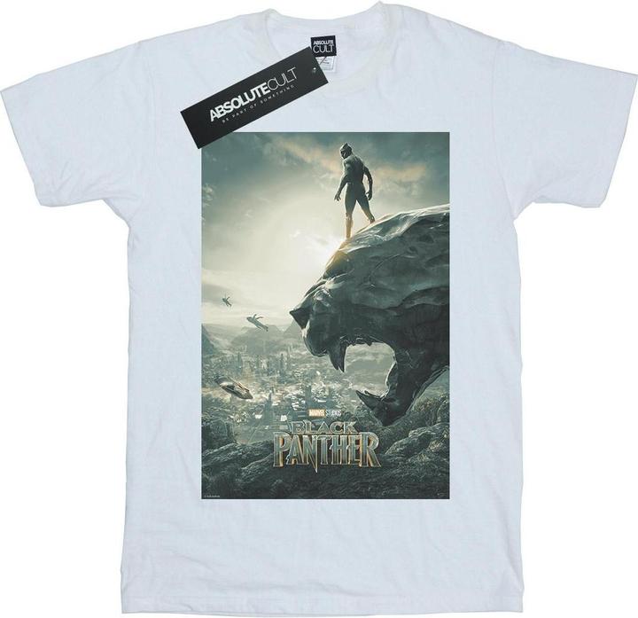 Produktbild Black Panther Poster TShirt Jungen (152, 158)
