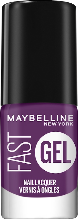 Actual product image Maybelline New York Fast gel nail polish (8 Wicked Berry, Gel-Effect Nail Polish)