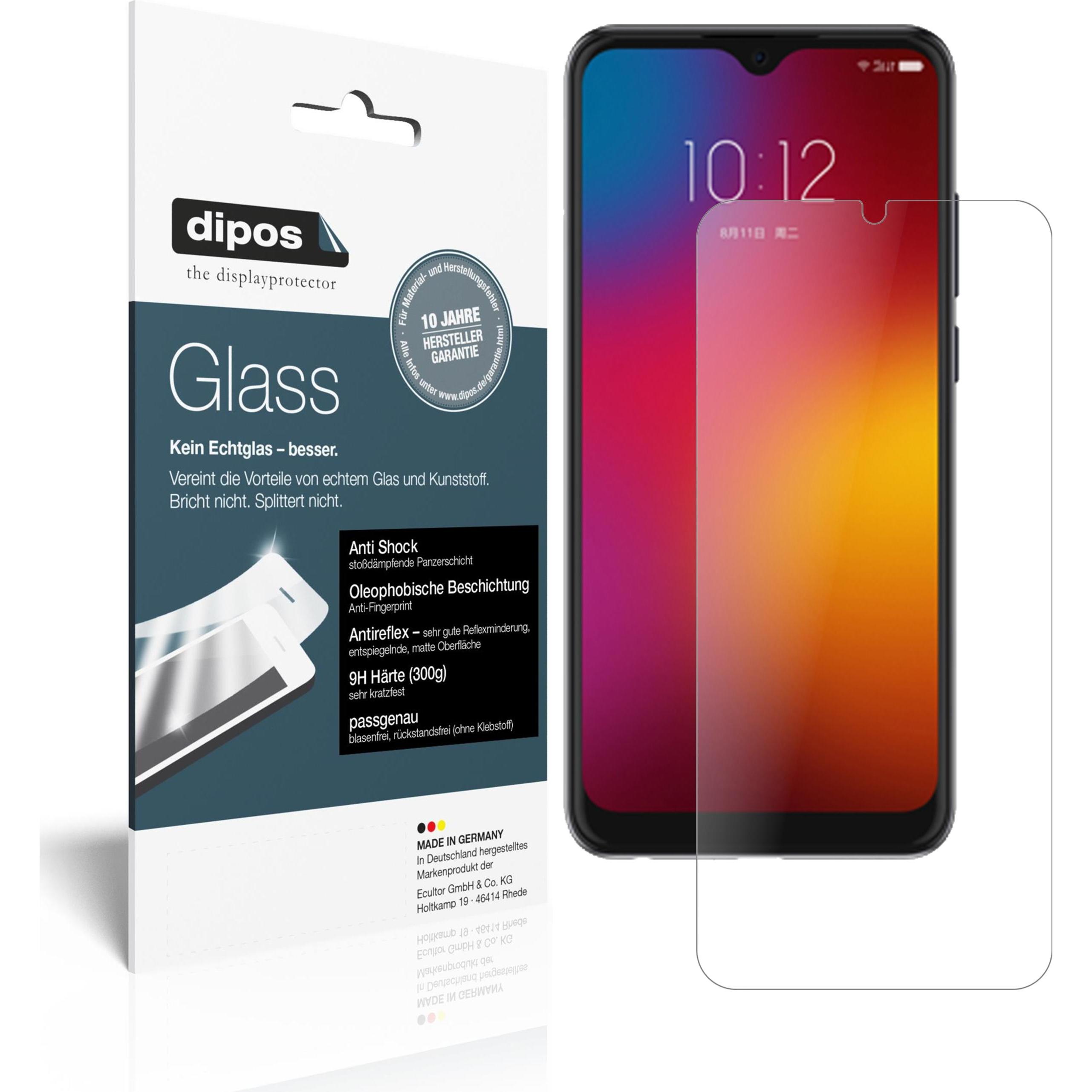 Dipos Displayschutz Anti-Shock (2 Stück, Lenovo K11), Smartphone Schutzfolie, Transparent