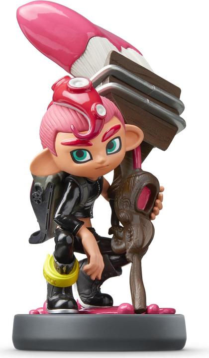 Actual product image Nintendo amiibo Splatoon Character Octoling Girl, Boy & Octopus Set (3DS, 3DS XL, Switch, Switch 2, Switch Lite, Switch OLED, Wii U)