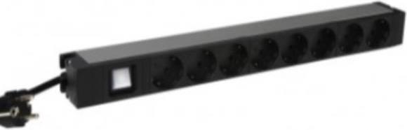 Immagine prodotto Legrand bticino C915308CL prolunghe e multiple 3 m 8 presa(e) AC Interno Nero, Grigio (8 x, CEE 7/3, 3 m)