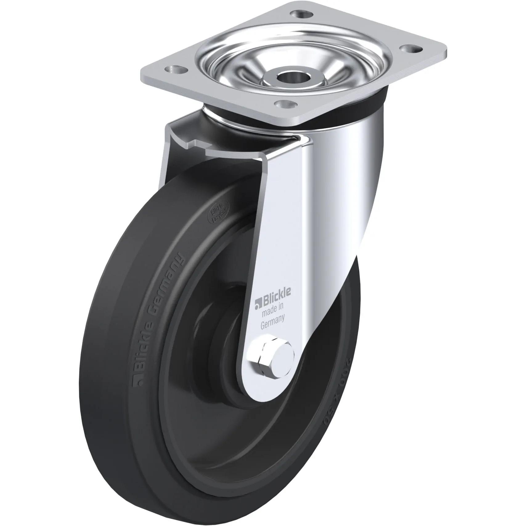 Blickle, Ruote + Rotelle, 43281 LK-POEV 200KA Lenkrolle Rad-Durchmesser 200 mm Tragfähigkeit max. 500 kg 1