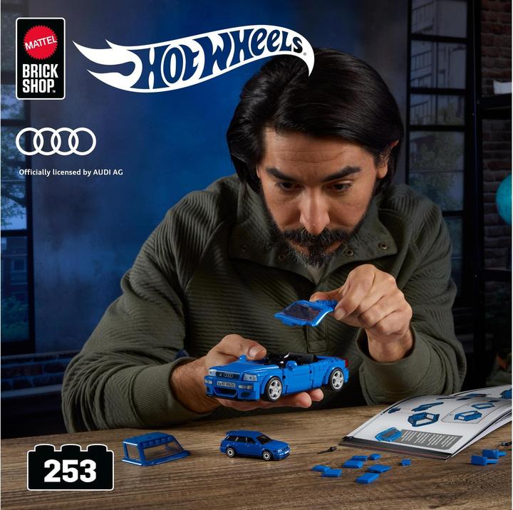 Produktbild Mattel Brick Shop 94 Audi Avant RS2