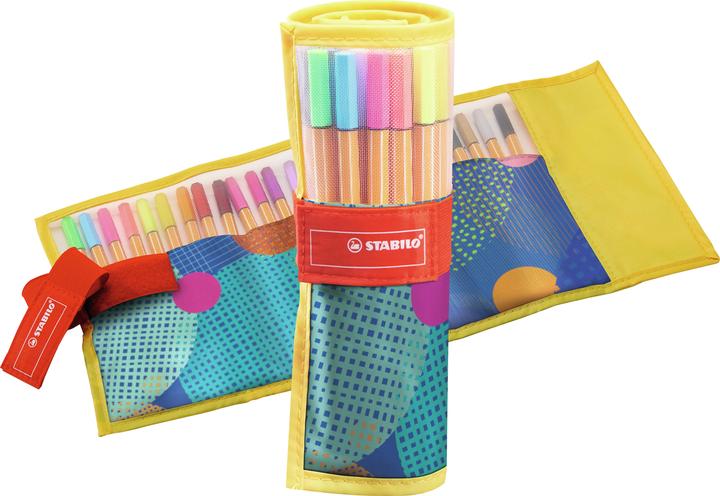 Produktbild STABILO point 88 Fineliner (Mehrfarbig, 25 x)