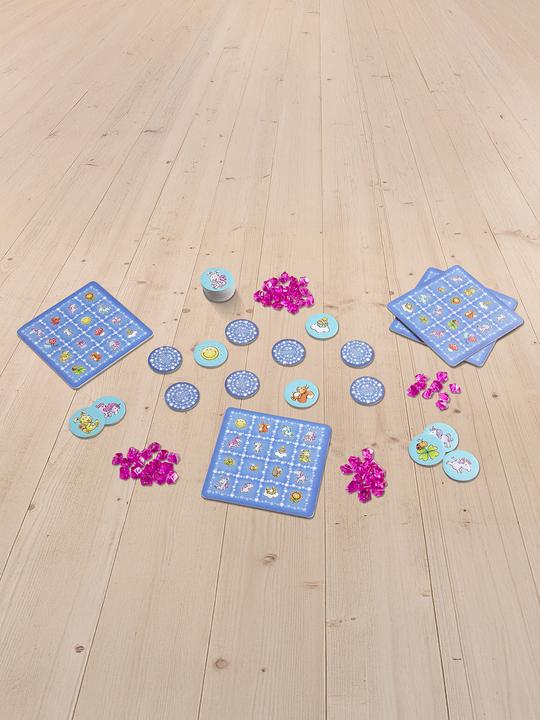 Image du produit Haba Einhorn Glitzerglück Funkel-Bingo (Allemand, 2 - 4 Joueur)