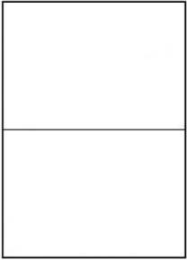 Immagine prodotto Logo Etichette A4, opache, bianche, 25 pezzi.