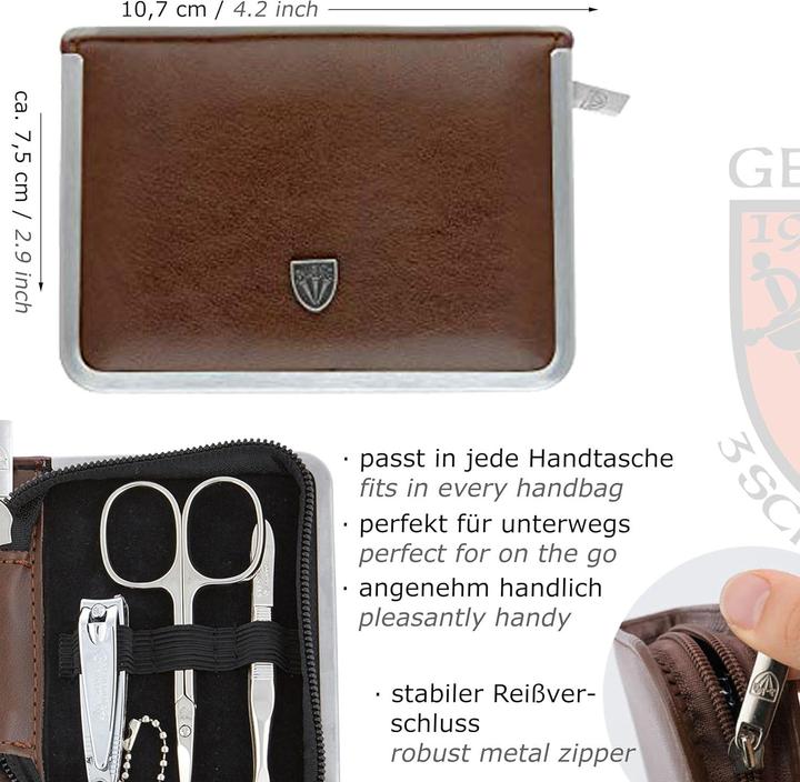 Produktbild Drei Schwerter 6-teiliges Maniküreset Ravenna